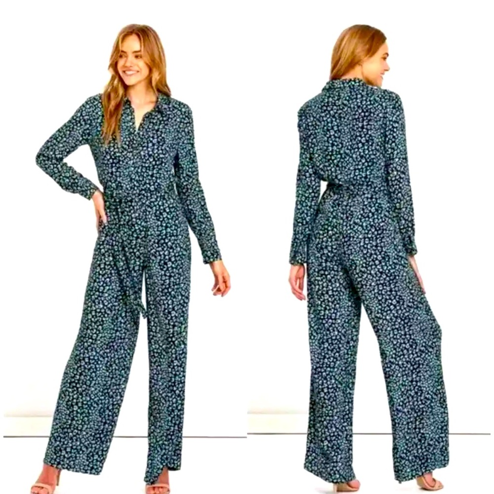 Charlie Holiday Feline Jumpsuit size 4 NWT